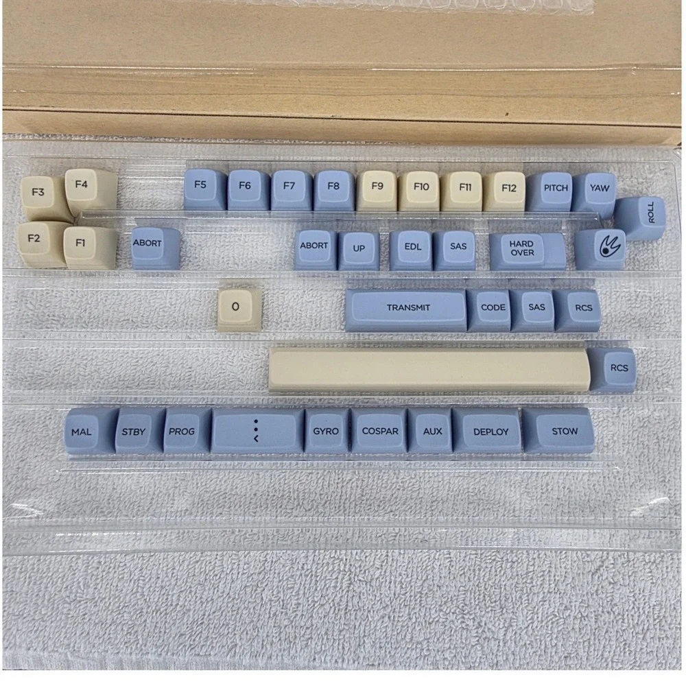 KBDfans Custom Mechanical Keyboard Bundle GMK Botanical Mizu 8008 Keycaps